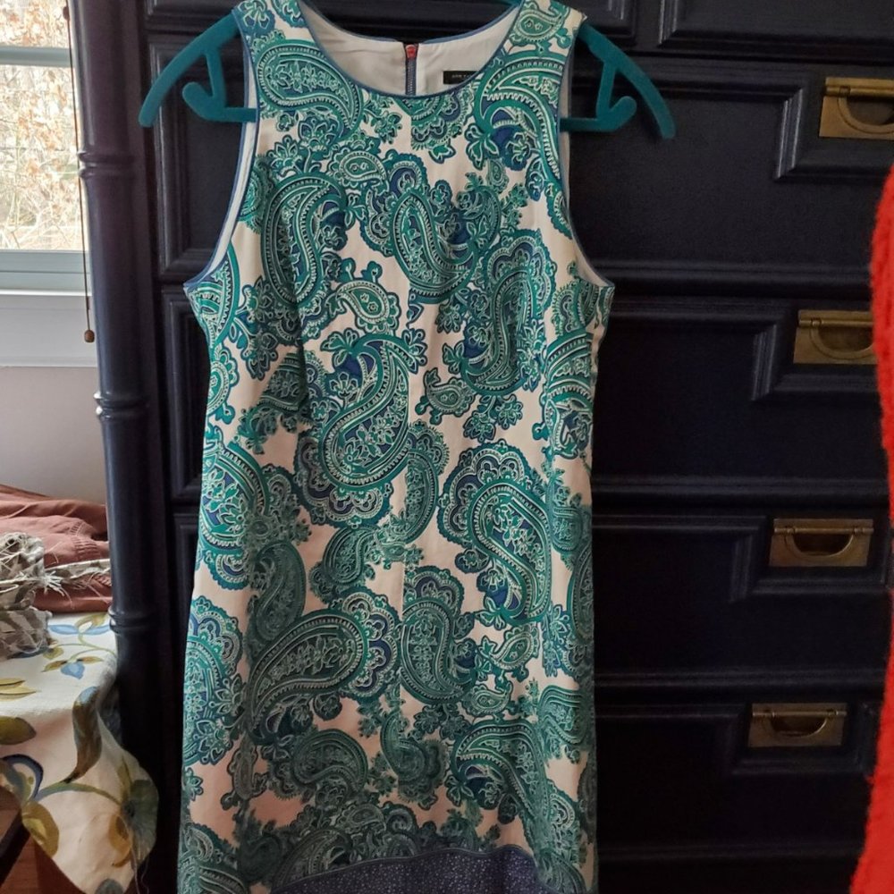 Ann Taylor Paisley Dress